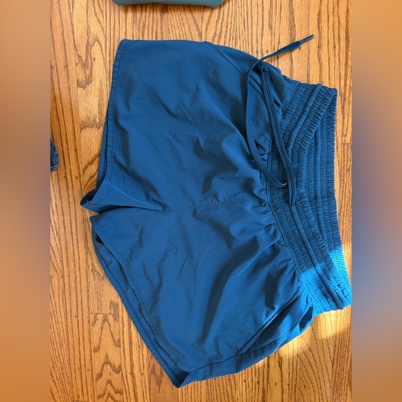 Abercrombie & Fitch Women's Athletic Shorts - Tan, Green, Blue - Picture 7 of 8